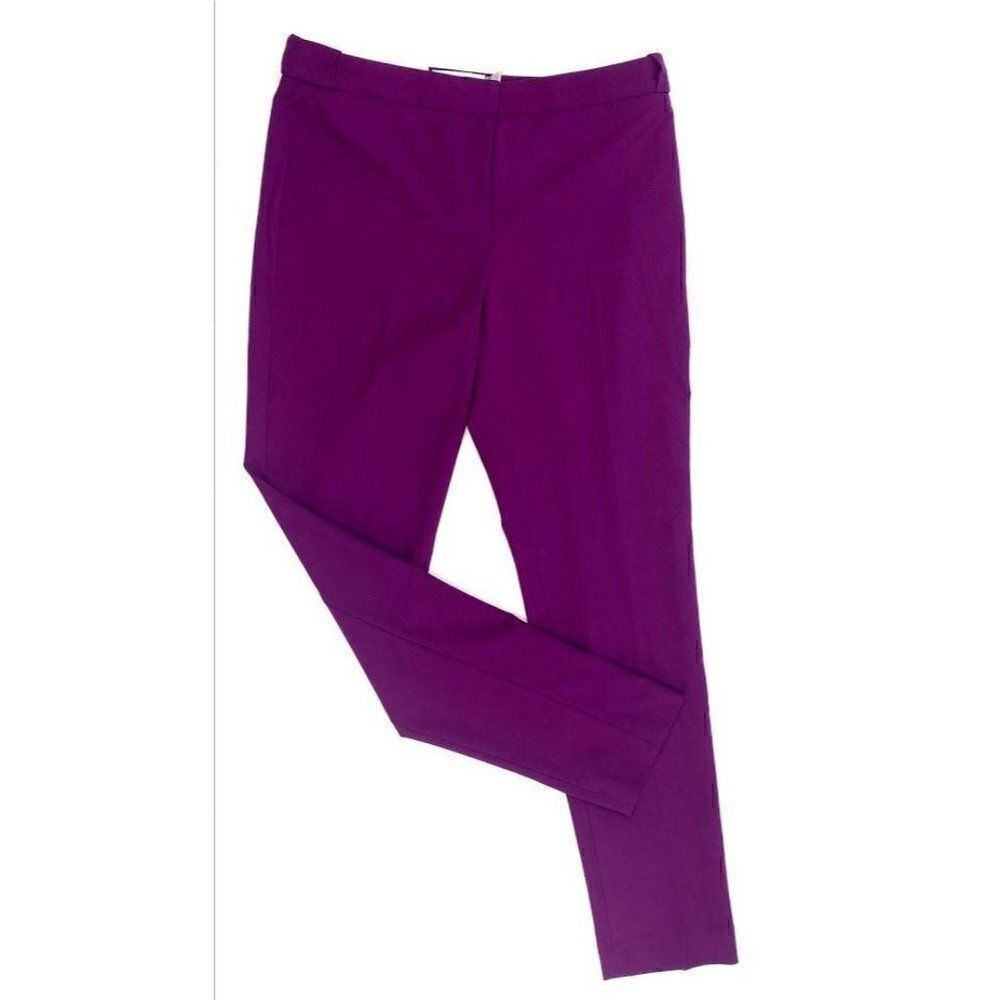 Calvin‎ Klein Skinny Ankle Pants 2 Petite XS Purple - Picture 3 of 11